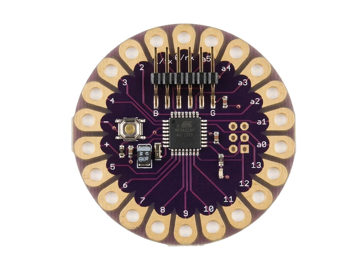 Placa LilyPad compatible con Arduino
