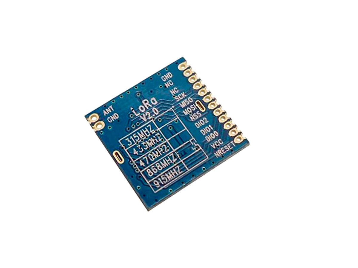 Módulo RF LoRa SX1276 915MHz V2.0 SPI + Antena Helicoidal
