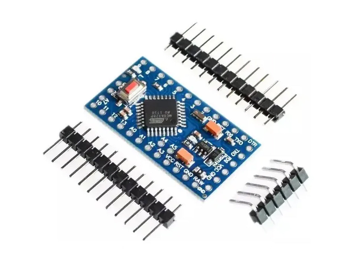 Placa Pro Mini 5v compatible con Arduino - pines sin soldar