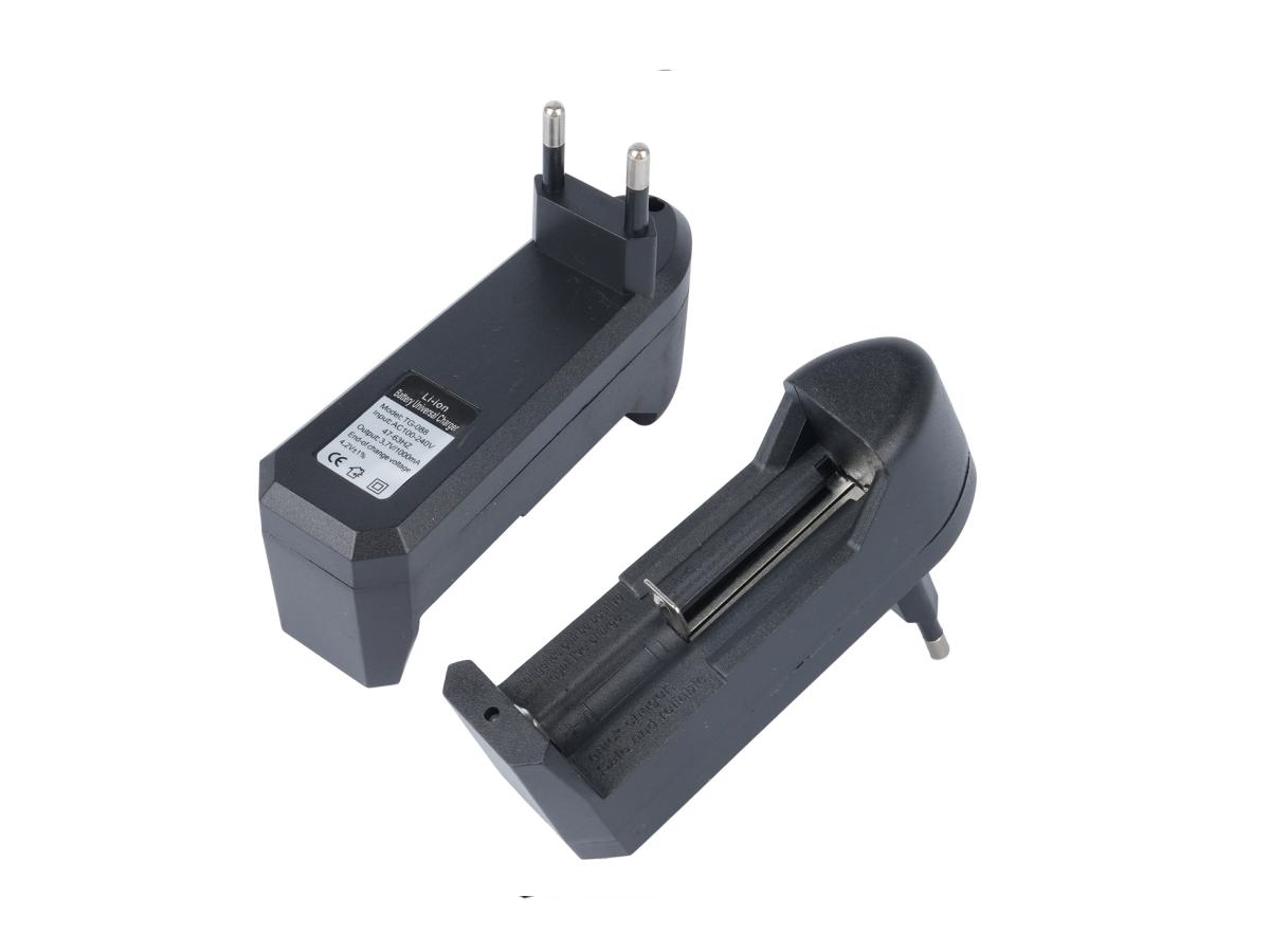 Cargador para Batería 18650 de un Canal