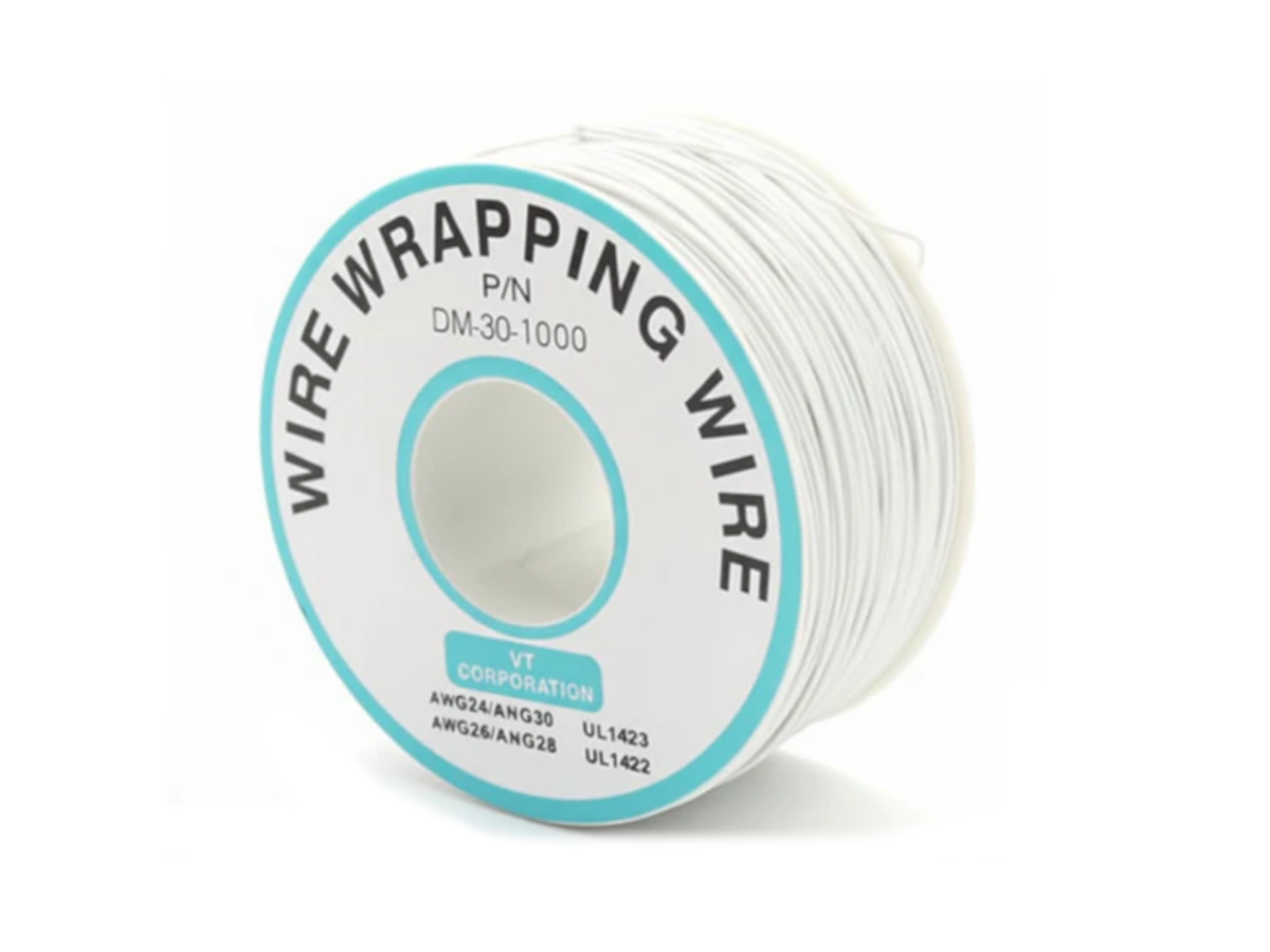 Cable 30 AWG Color Blanco 190mts