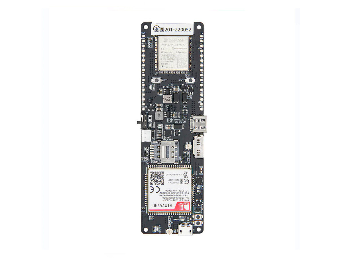 Esp32 TTGO T-A7670G LTE/GSM con GPS externo