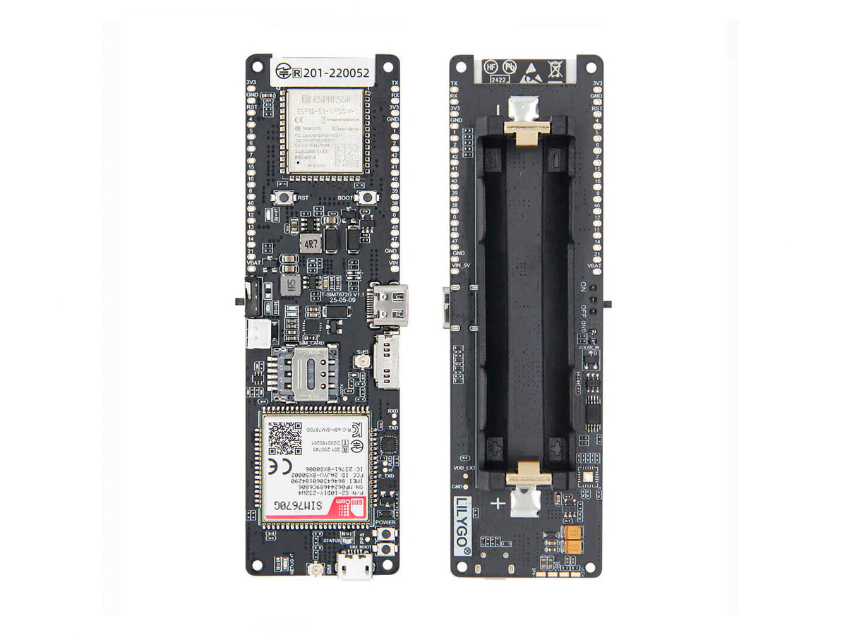 Esp32 TTGO T-A7670G LTE/GSM con GPS externo