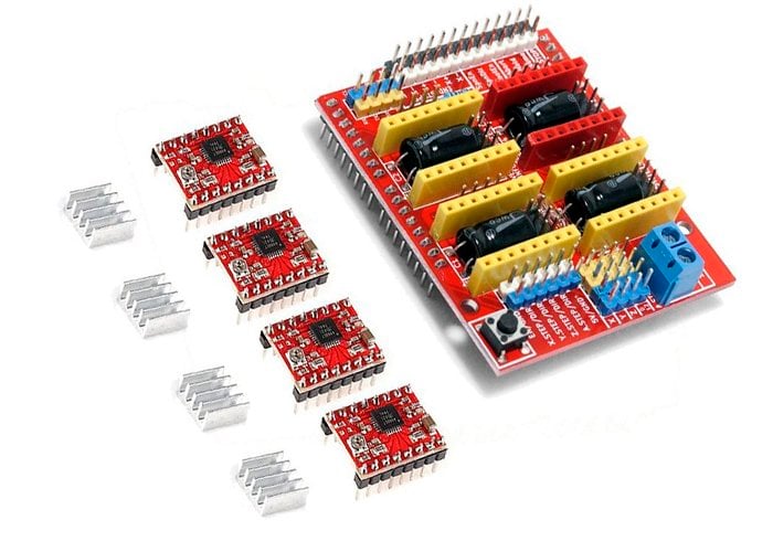 Shield CNC V3 4 Drivers Pololu A4988