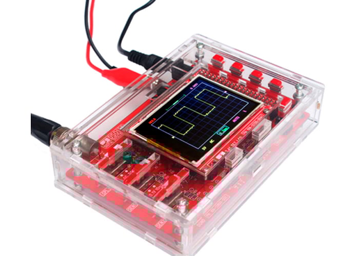Kit Osciloscopio DSO 138 Carcasa Transparente DIY