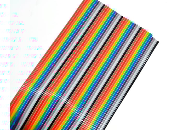 Cable Dupont Plano 40 pines 1mt