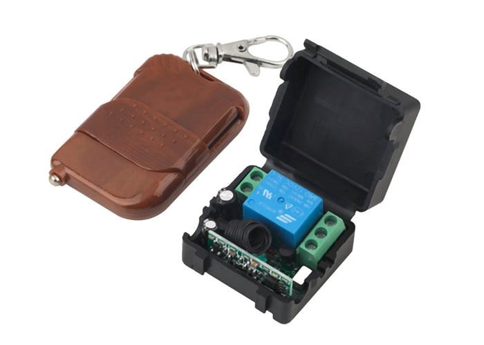 Módulo Relé 1 Canal Inalámbrico + Control Remoto (315 MHz)