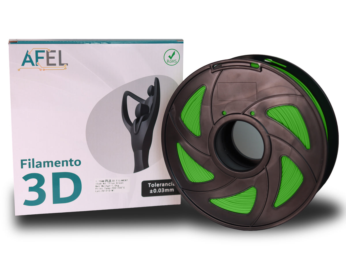 Filamento ABS Verde AFEL 1.75mm 1kg