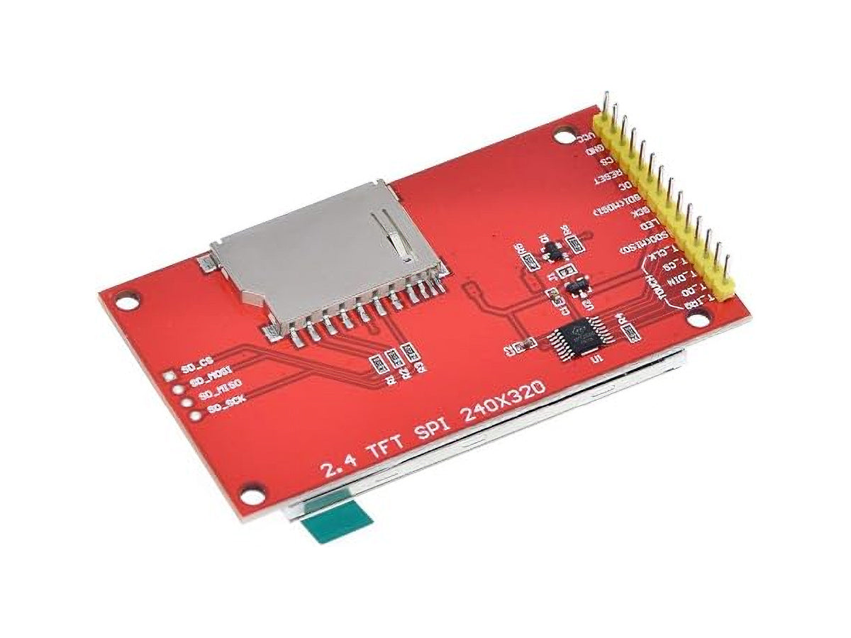 Módulo Pantalla TFT Touch 2.4" SPI (240x320) - Incluye Lápiz Táctil