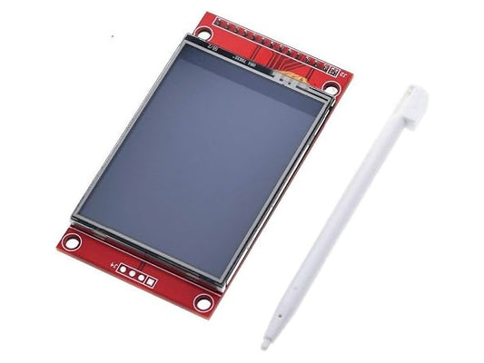Módulo Pantalla TFT Touch 2.4" SPI (240x320) - Incluye Lápiz Táctil