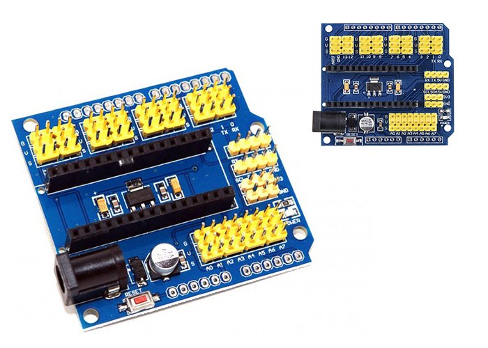 Shield Expansión I/O para Arduino Nano 3.0