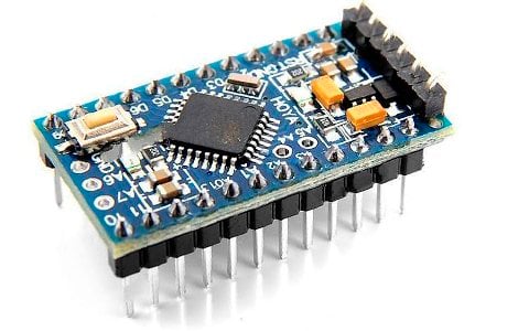 Arduino Pro Mini 5v pines no soldados.