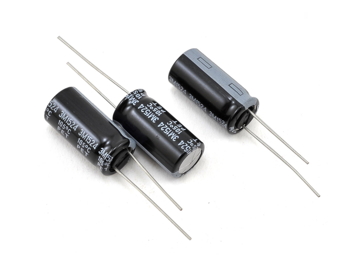 Kit de Capacitores Electrolíticos 200 piezas