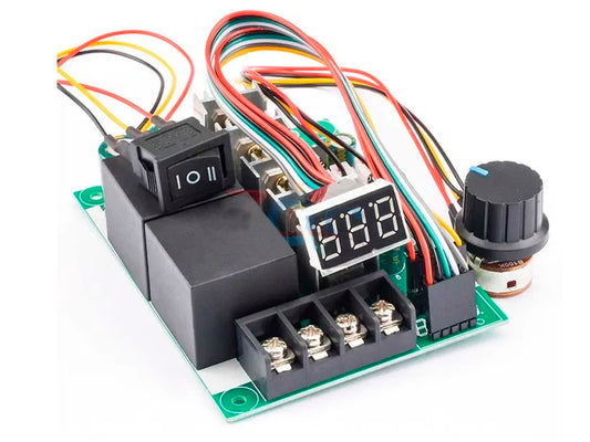 Controlador de Velocidad PWM para Motor DC 10–55V 60A