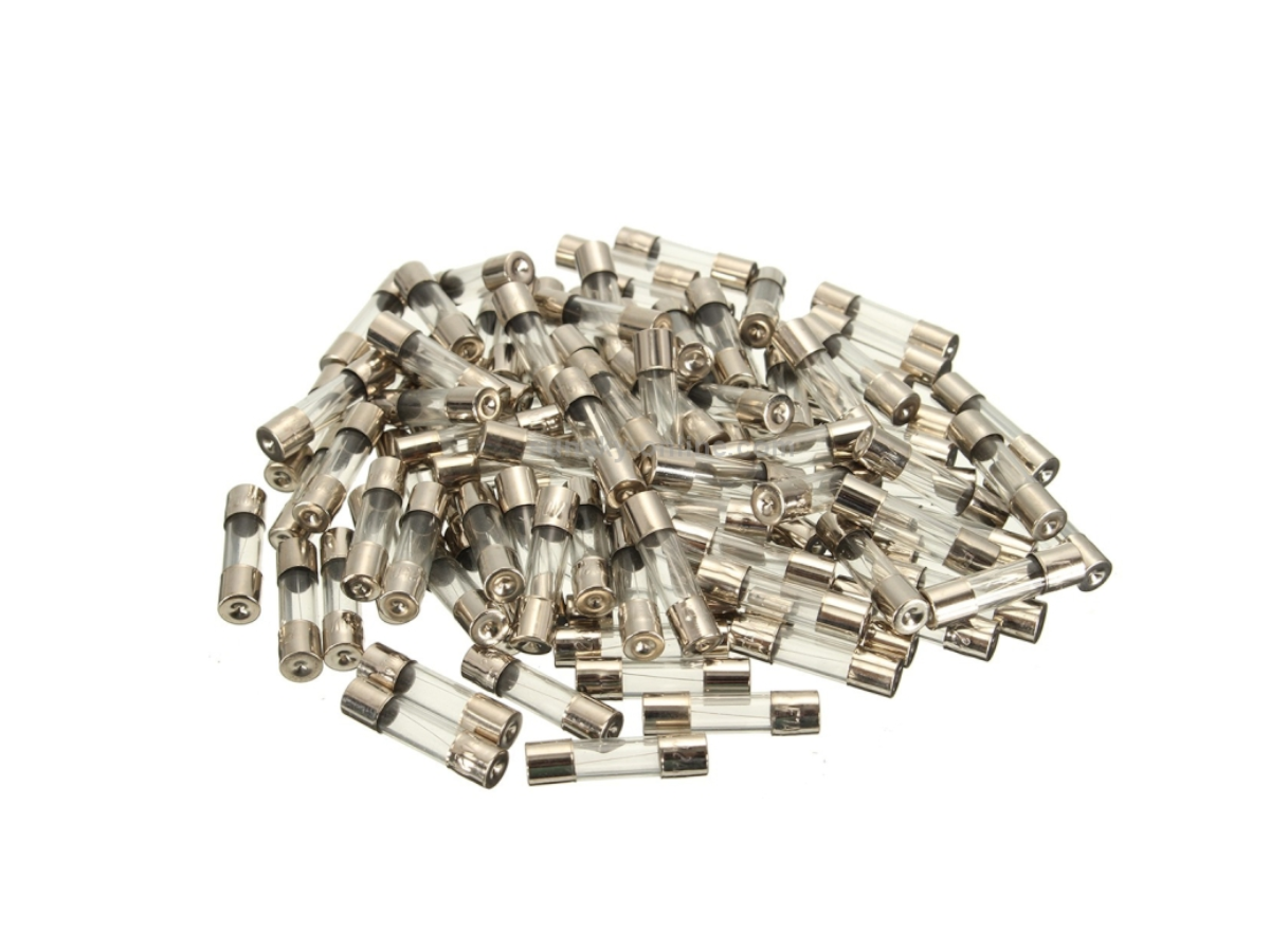 Kit de 100 Fusibles de Vidrio 5×20 mm