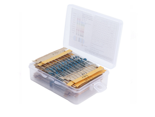 Kit 500 Resistencias 1/2W 50 valores