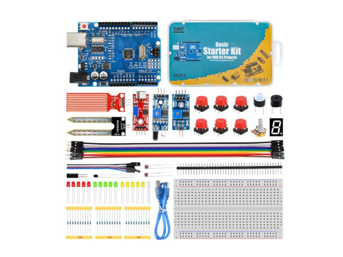 Kit de Inicio Básico Placa Uno Compatible