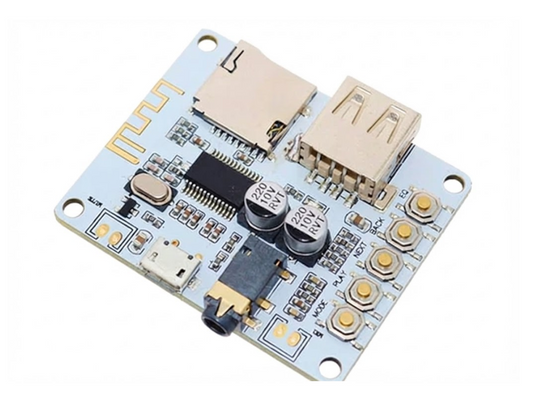 Módulo Reproductor MP3 Bluetooth con Lector Micro SD y USB