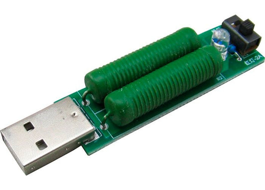 Módulo Resistencia de Carga USB 1A / 2A