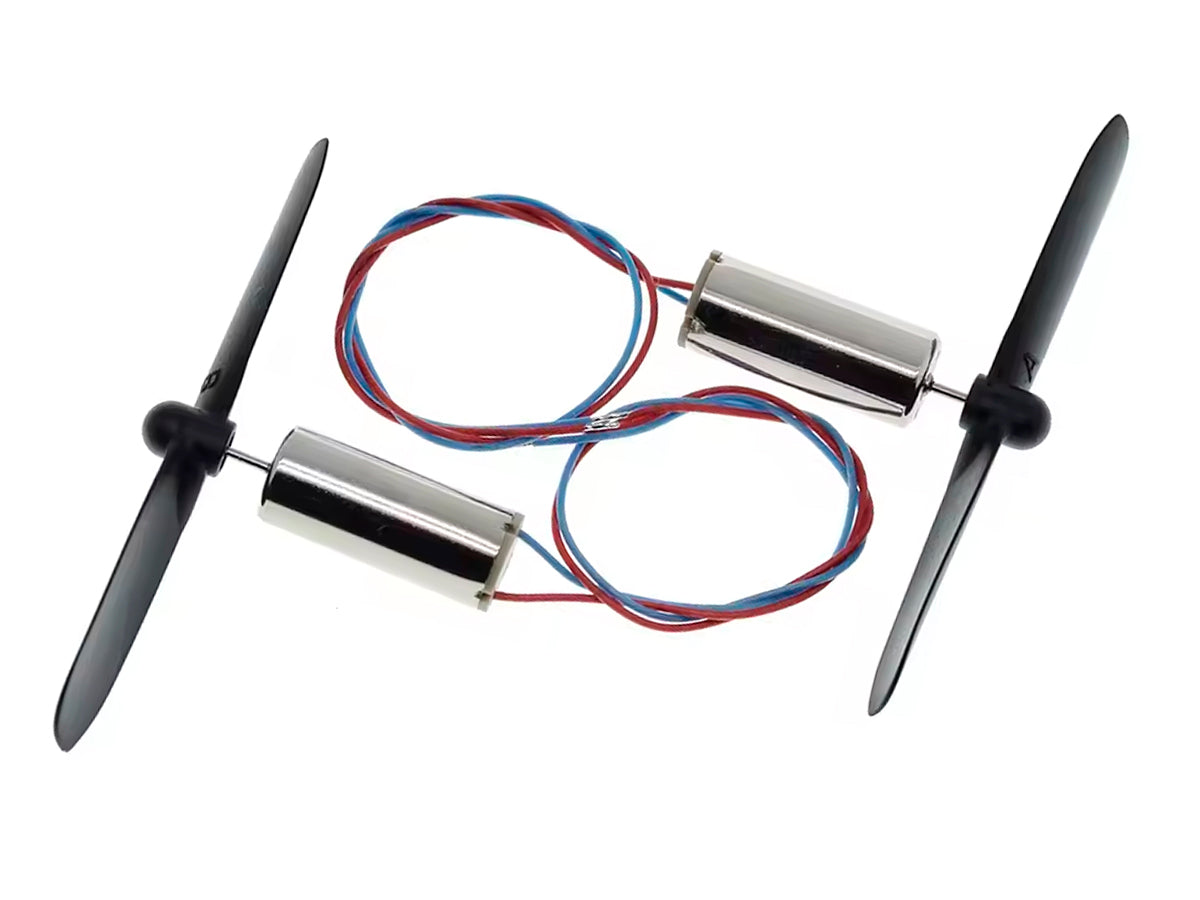 Par Micro Motor DC con Hélices – 7x16mm
