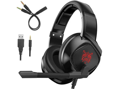 Audífonos Gaming Onikuma K19 Negros