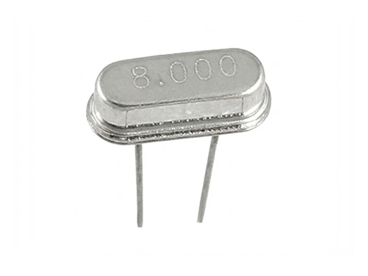 Oscilador de Cristal 8Mhz