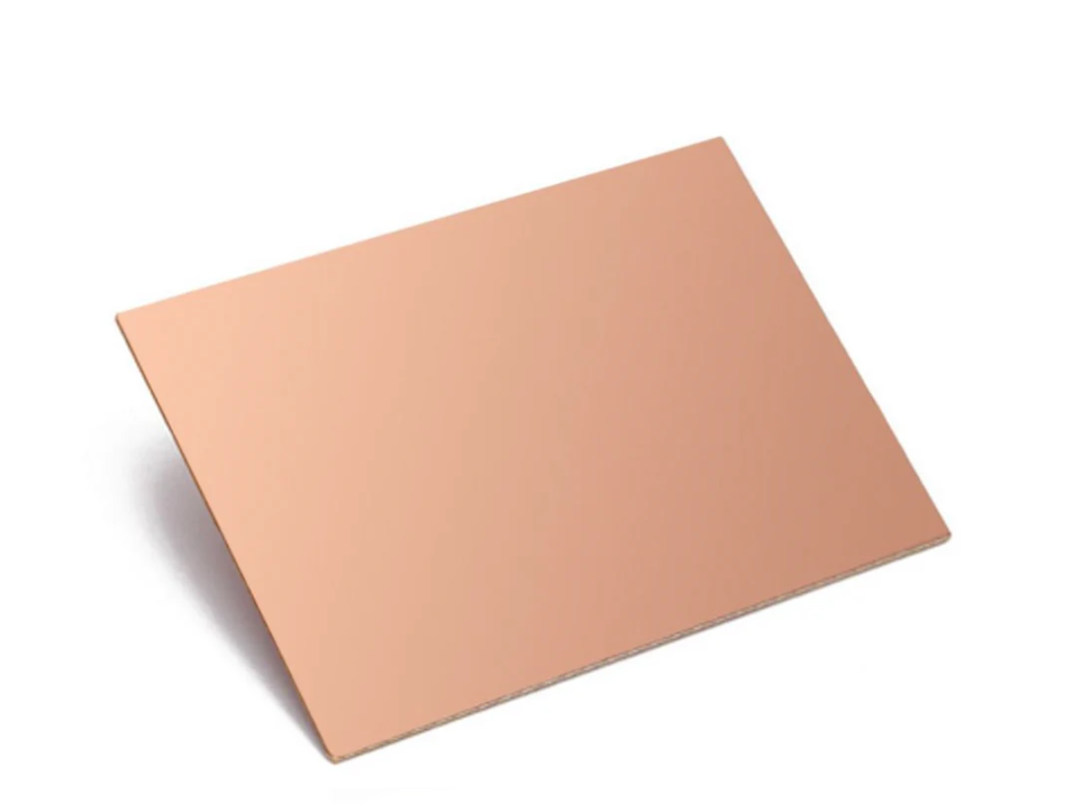 Placa PCB Virgen FR4 10×15 cm