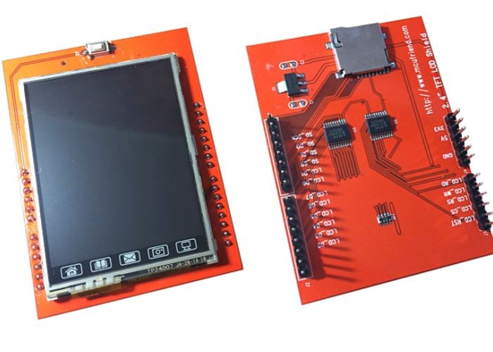 Shield TFT Pantalla 2.4" Display para Arduino