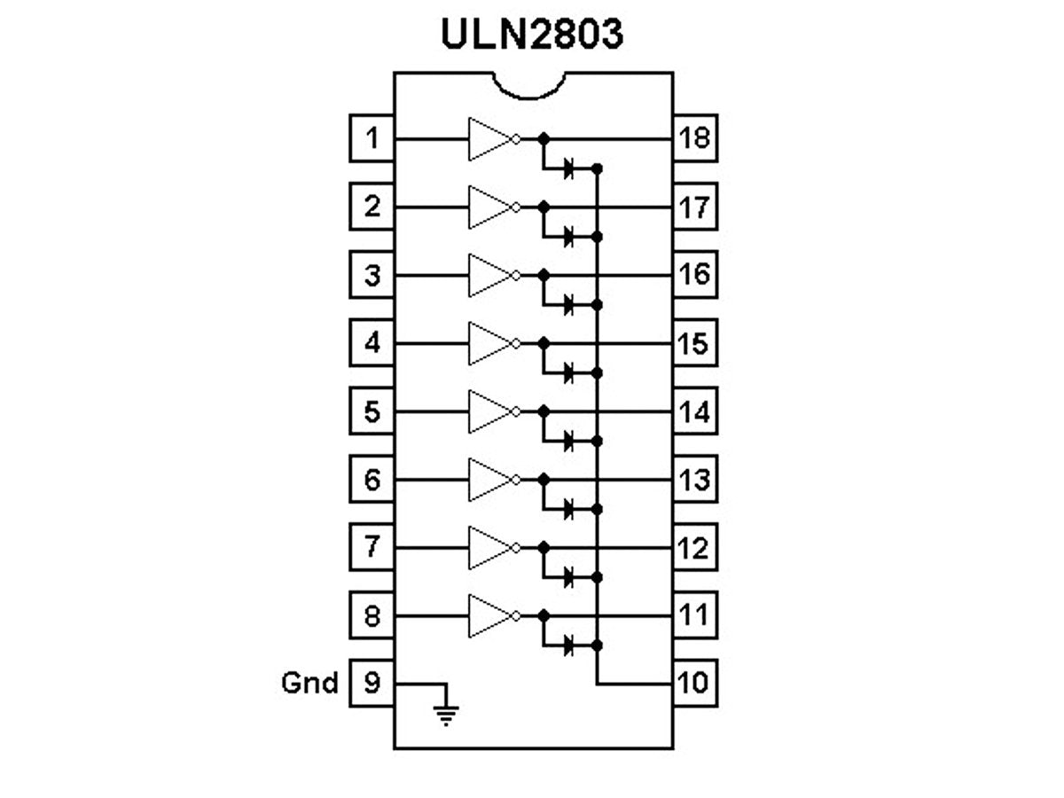 Chip ULN2803