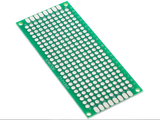 Placa PCB Perforada Doble Capa 3x7cm