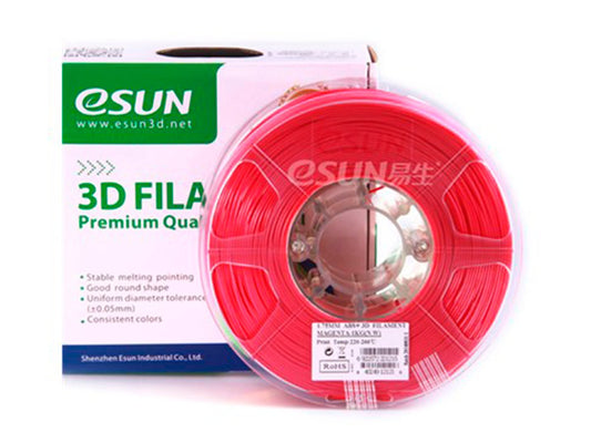 Filamento ABS+ Magenta eSun 1.75mm 1kg