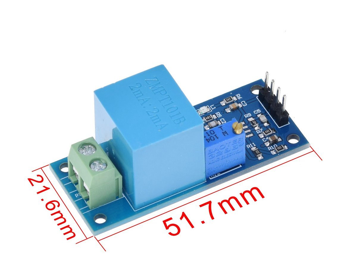 Módulo Transformador de Voltaje AC modelo ZMPT101B