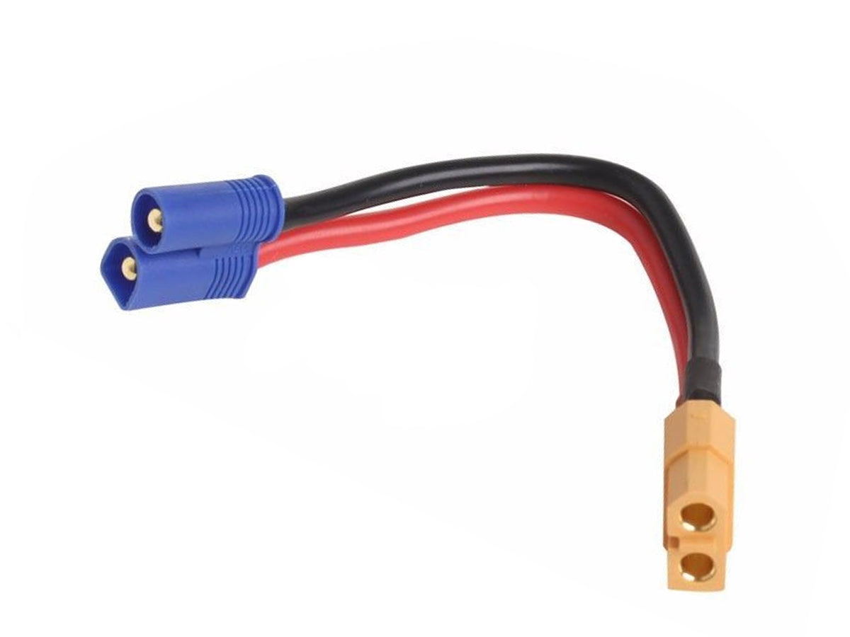 Conector Banana EC2 Macho a XT60 Hembra