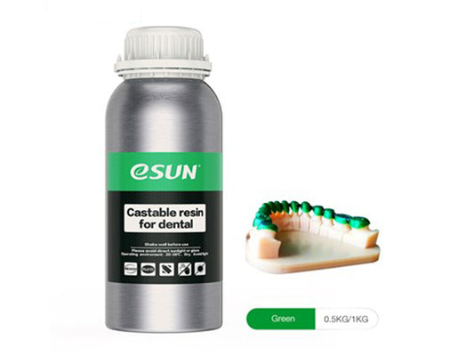 Resina Moldeable Dental eSun 0.5kg Verde