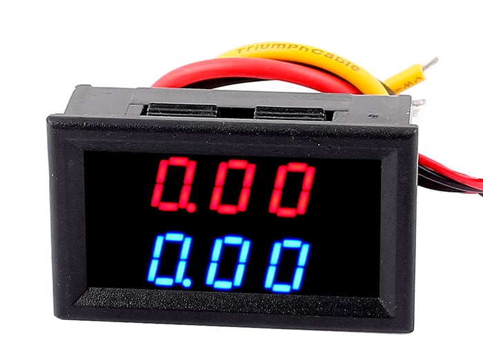 Panel Display Led Voltimetro Amperímetro DC 0-100V 10A