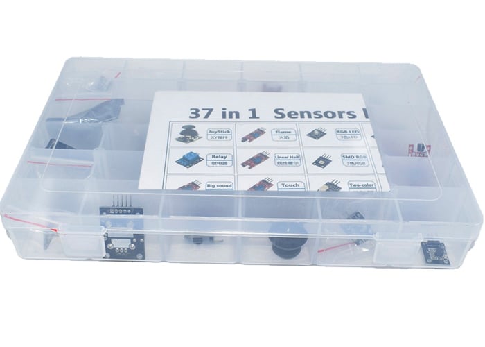 Kit 37 Sensores Arduino con Caja Organizadora