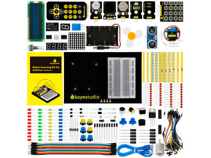 Kit Inicial Maker Learning 35 Proyectos Keyestudio - Placa Mega