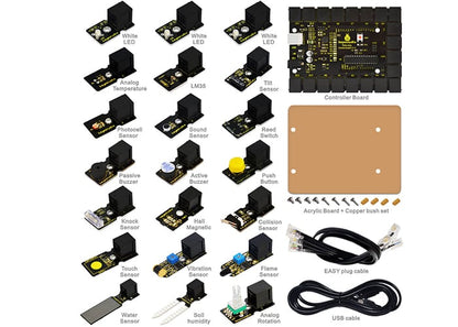 Kit Inicial Keyestudio Easy Plug + 22 Proyectos