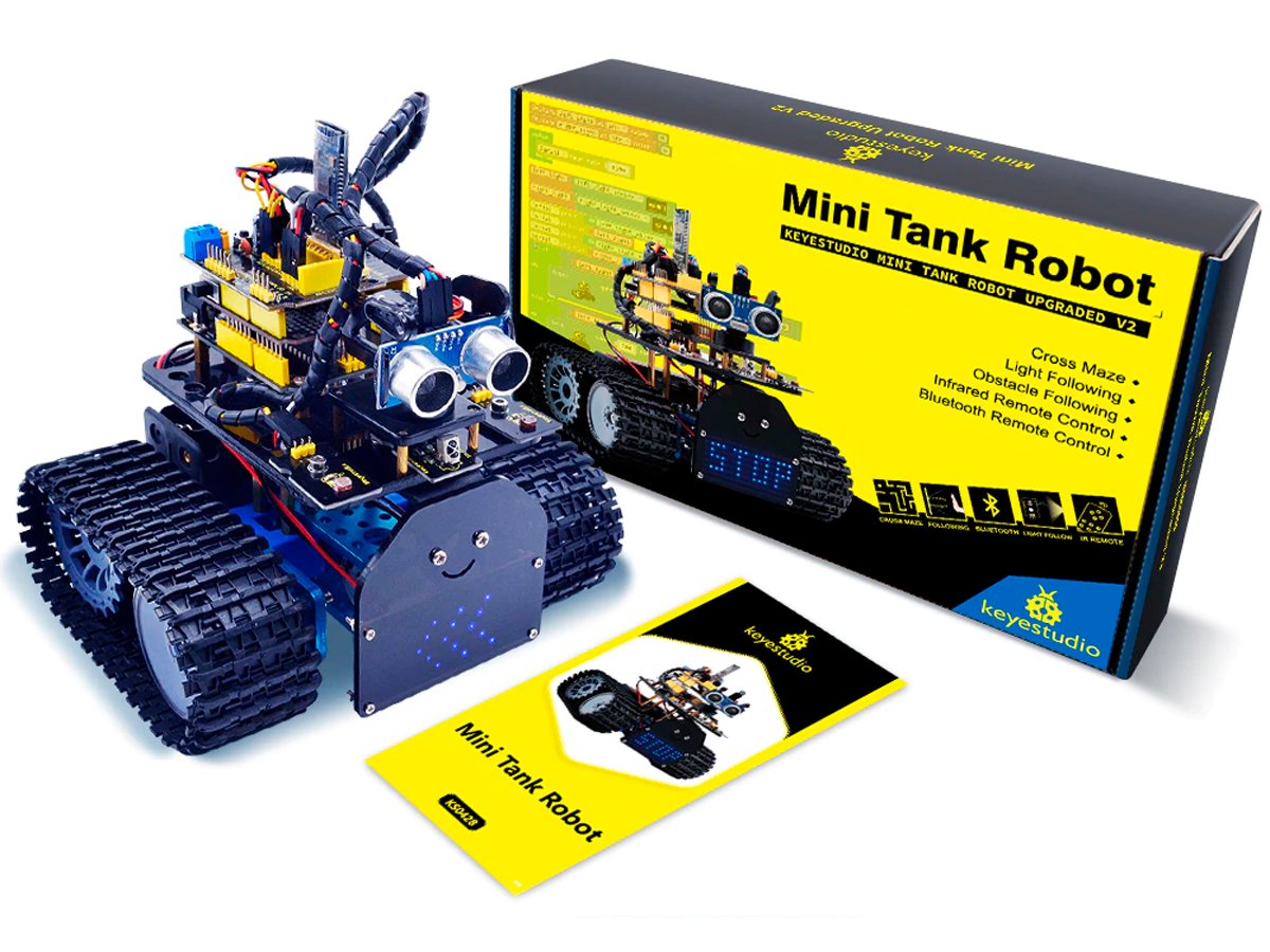 Kit Robot Mini Tank V2 Keyestudio