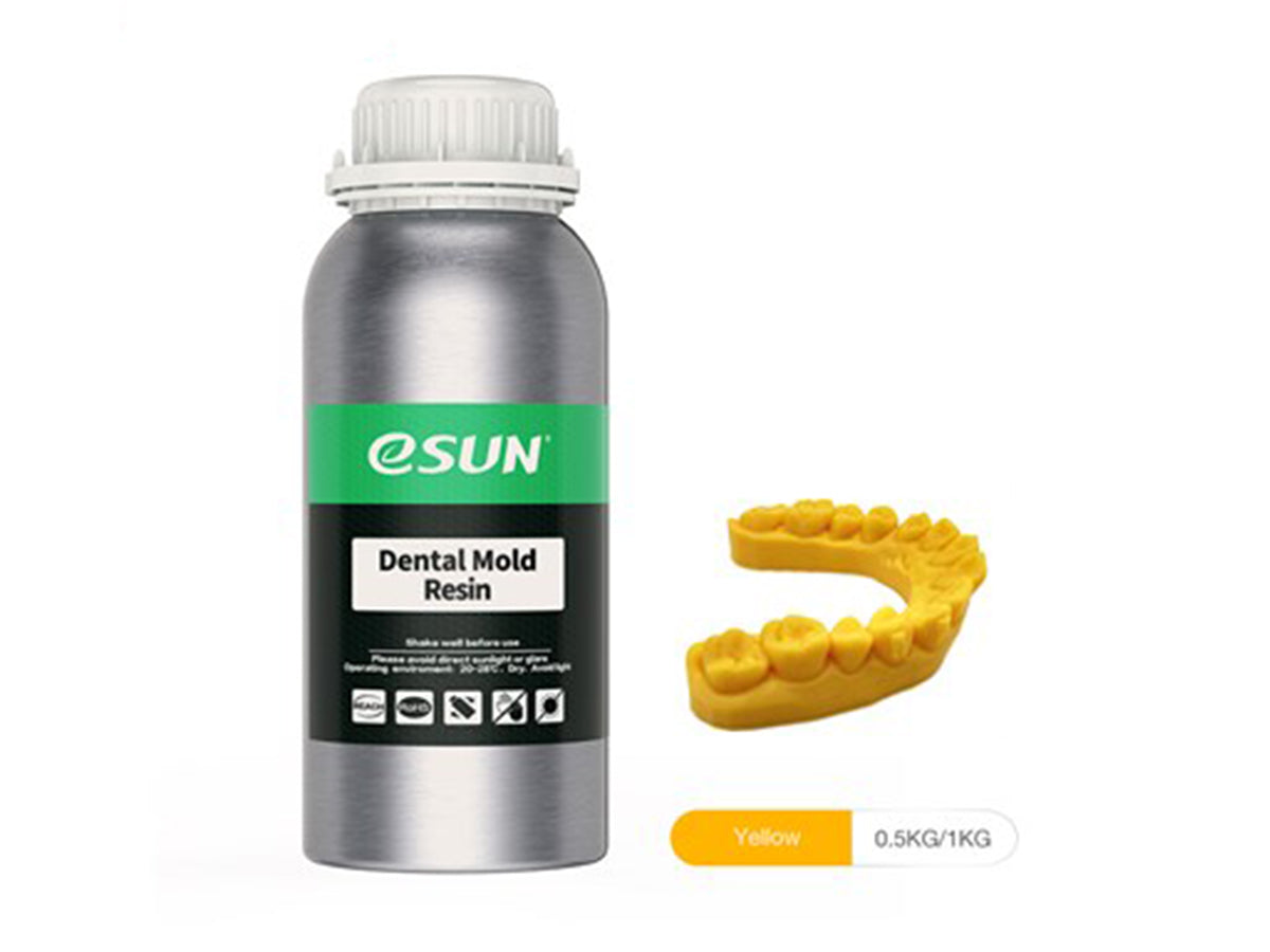 Resina Molde Dental eSun 0.5kg Amarillo