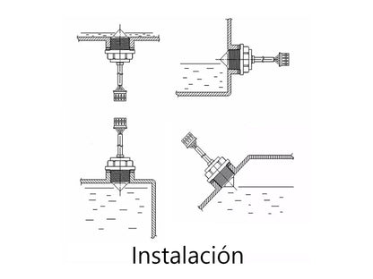 Sensor de Nivel de Líquido Óptico