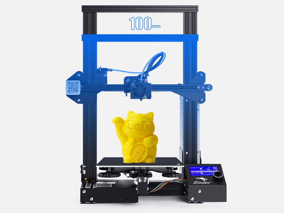 Perfil Extensión Eje Z para Ender 3 Series