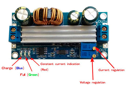 Regulador Voltaje Y Corriente Constante  5-30 a 0.5-30V 3A 35W