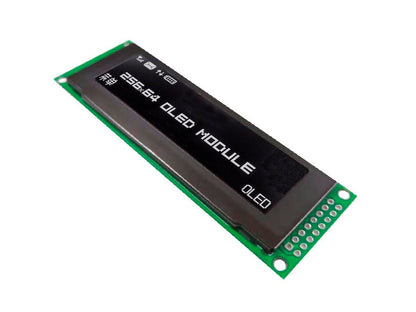 Pantalla Oled 2.8" 256x64 SPI controlador SSD1322