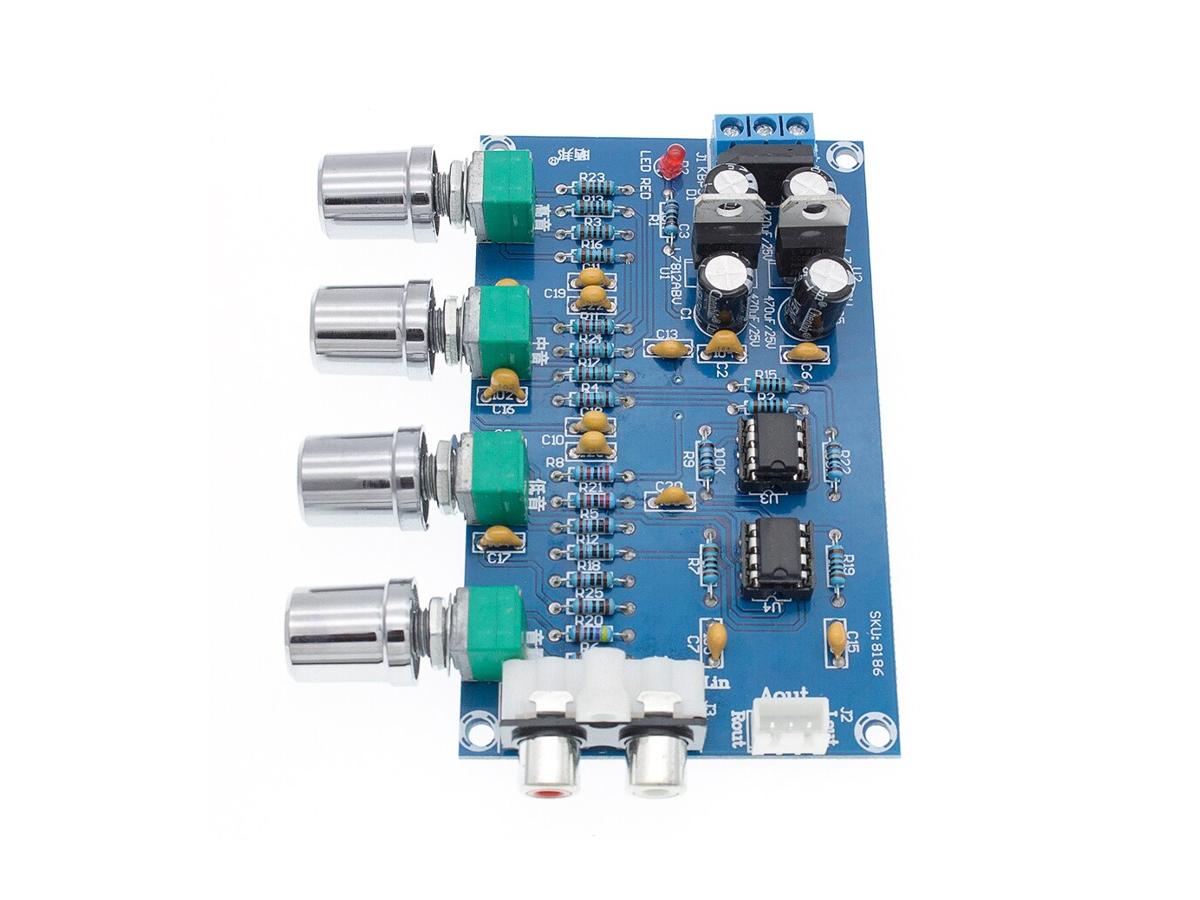 Placa preamplificadora NE5532