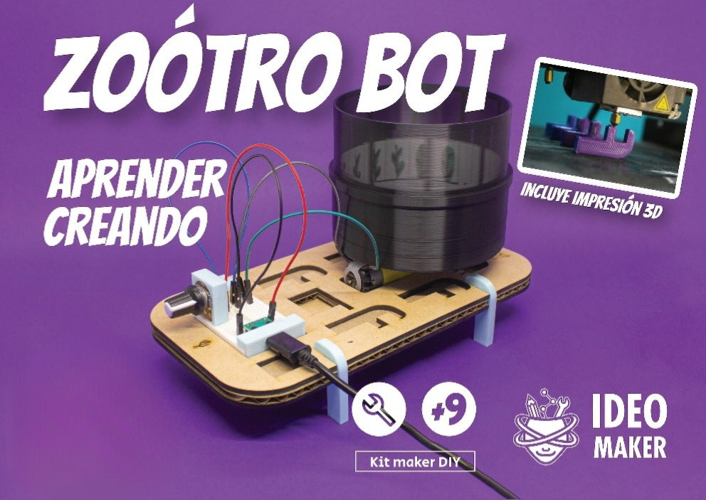 Kit Electrónica Zootrobot Ideomaker