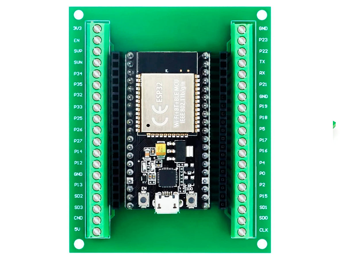 Base expanción para Módulo ESP32 de 38 Pines