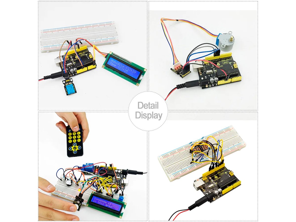 Kit Advance Study 28 proyectos Keyestudio - Placa Uno