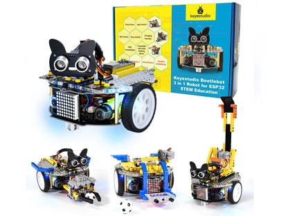 Kit Auto Educativo Beetlebot STEM ESP32 Keyestudio