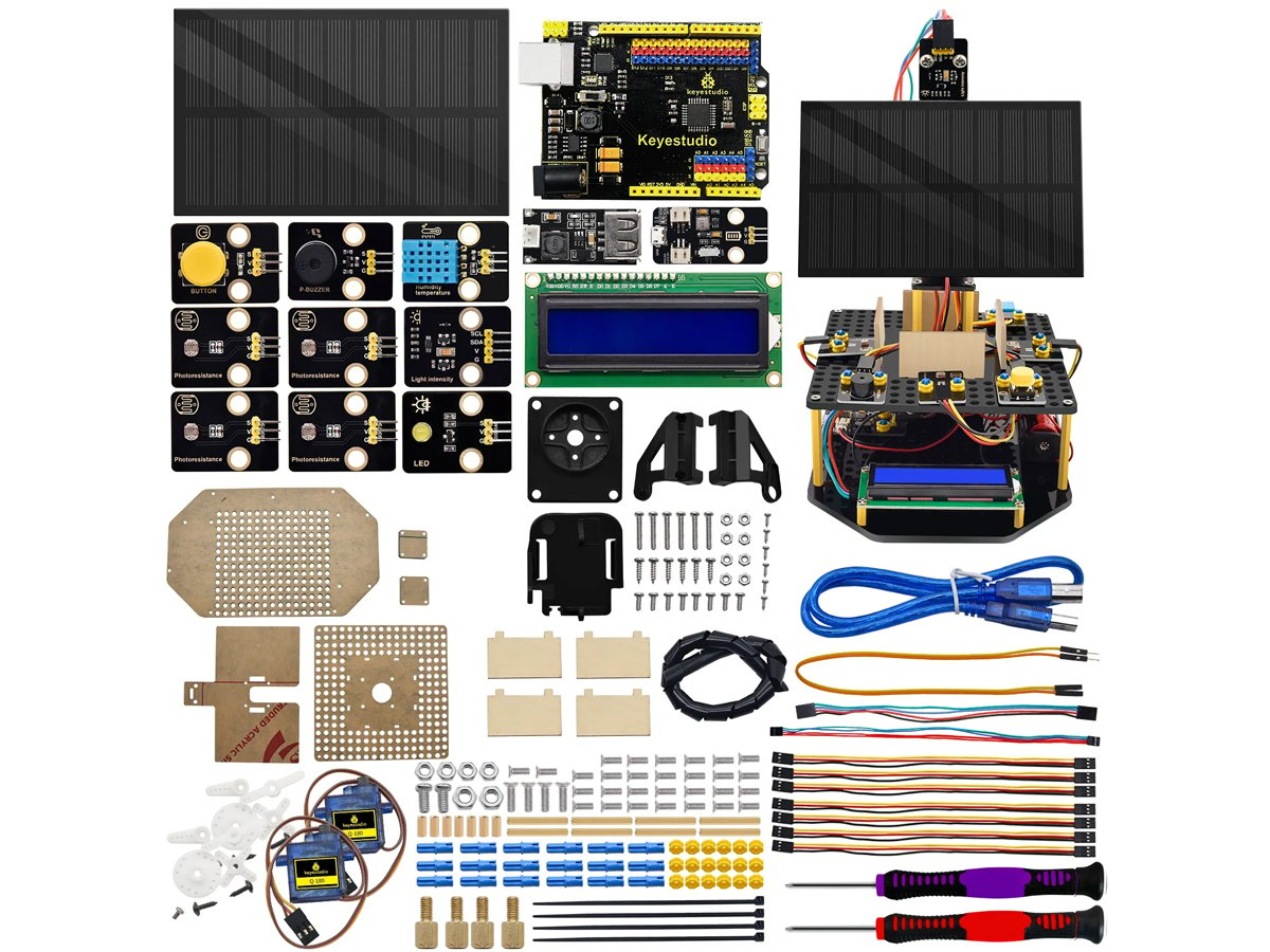 Kit Cargador Seguimiento Solar Keyestudio